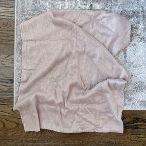 Express Pink Metallic Infinity Scarf
